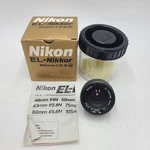 Nikon El-nikkor 50MM F/2.8 Enlarging Lens Box With Case Japan. Fixed Price $54.99.