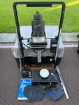 Beseler 45M Enlarger: Chassis, Light Colorhead, Lens, 8 Negative Carriers. Fixed Price $1950.00.
