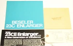 Beseler 23C Original English Instruction Manual And Plastic Filter Support. Nos.. Fixed Price $20.00.