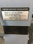 Omega Voltage Regulator Model P/n 404 875 Input 95-130 Output 120V Usa. Fixed Price $20.00.