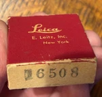Leica Leitz Uoorf 16508 Adapter Ring - New Original Box. Fixed Price $38.00.