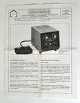Chromegatrol 120V & 230V Technical Information Instruction Original. Fixed Price $14.95.