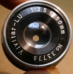 Vivitar Lu 50MM F3.5 Enlarger Lens ( With Fungus In The Front Element ). Fixed Price $20.20.