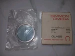 Omega Heat Absorbing Glass 2.3" Od D-housing #473-108 Nos Free 48 State Shipng. Fixed Price $24.95.