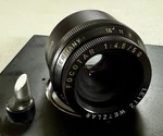 Vintage Leitz Wetzlar Focotar 1:4.5/50 Enlarging Lens F/4.5 50MM Germany C.1960. Fixed Price $69.95.