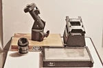 Leica Leitz Early Focomat-valoy Enlarger Accessories Includes Famous Focotar 5CM. Fixed Price $525.00.