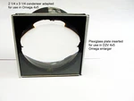 Cla 2X3 Condenser For 4X5 D2V Omega Enlarger Adapted Serviced Read $49. Fixed Price $49.00.
