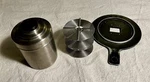 Honeywell NIKOR-8OZ Developing Canister + 35MM Reels & Beseler 8053 Film Holder. Fixed Price $44.95.
