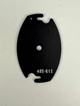 Omega Blank Lens Plate 421-111 For D5/D6 Enlargers. Fixed Price $19.00.