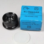 50MM F/3.5 El-omegar Enlarging Lens With Cap & Retaining Ring The Box. Fixed Price $20.00.