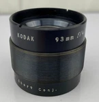 Kodak 93MM F/4.5 Lens. Short Conj. Pre-owned. Fixed Price $32.99.