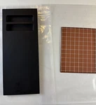 Durst A600 Lamp Compartment Cover & Red Gridded Insert Enlarger Parts. Fixed Price $19.50.