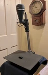 Minox Model 2201 Enlarger Partial Assembly Base W Canted Post Plate Head. Fixed Price $75.00.
