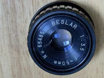 Beslar 50MM F3.5 Enlarger Lens Optimal 35MM Format Film. Fixed Price $25.00.