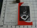 Brochure: Burleigh Brooks Presents Veigel Enlarger, 1940'S ??. Fixed Price $28.10.