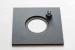 Beseler 4" X Lens Board With Red Pilot Light For 23C, 45M, CB7- 39MM Opening. Fixed Price $36.00.