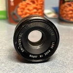 Omicron-el 75MM F/4.5 Enlarging Lens Clear Glass. Fixed Price $38.00.