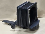 Beseler 45MX Upper Negative Stage Assembly Lower Focus Bellows For Enlarger. Fixed Price $550.00.