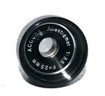 Accura Anastigmat F/3.5 25MM Lens D Size Movie Camera. Fixed Price $29.72.