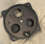 Omega D5500 - 3 Enlarging Lens Turret Mount Excellent Condition Free Ship. Fixed Price $69.75.