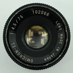 Vintage Rare Omicron-el 75MM F4.5 Enlarging Lens Japan. Fixed Price $43.99.