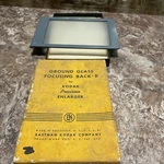 Kodak Ground Glass Focusing Back-b For Precision Enlarger B1009. Fixed Price $29.99.