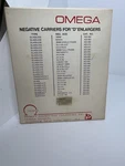 Vintage Omega D Enlarger Negative Carrier 423-356 Glassless 1/4 3/4 6X7. Fixed Price $43.97.