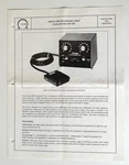 Omega E99 Enlarging Timer #461-020 Technical Data & Instruction Original. Fixed Price $14.95.