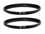 (2 Pcs ) 62-67MM To Metal Step Up Lens Filter Ring Adapter Us Seller. Fixed Price $7.89.
