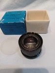 El-omegar F/3.5-75MM Enlarging Lens Cat. No. L455-111 Simmon-omega Japan Box. Fixed Price $18.00.