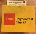 Kodak Polycontrast Filter Kit For Multigrade Photographic Darkroom Papers. Fixed Price $32.28.