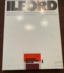 New In Box Old Stock Ilford Photographic Paper 8X10 Ilfospeed Multigrade MG44M. Fixed Price $59.95.