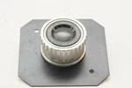 Perfex Anastigmat F4.5 75MM Enlarger Lens? Medium Format? With Mounting Board. Fixed Price $36.00.