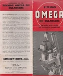 Omega D11 Enlargers 1947 Catalog And Guide. Fixed Price $12.47.