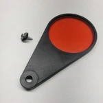 Durst Red Safety Filter Lens Piece Part With Screw - For M670 M370 B30 C35. Fixed Price $36.98.