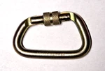 Omega 10 Carabiner Climbing D Ring Locking Screw OP12S3 KN65. Fixed Price $20.00.