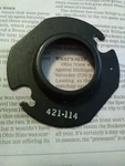 Omega Series Recessed Lens Mounting Flange #421-114. Fixed Price $17.99.