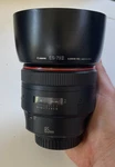 Canon Ef 85MM F1.2 Usm Portrait Lens, With Hood And Caps. Fixed Price $649.00.