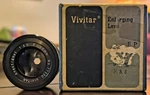 Vintage Vivitar Anastigmat 75MM F/3.5 Lens - Classic Enlarging Macro Pro. Fixed Price $24.95.