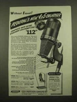1947 Federal Model 450 Enlarger Ad - Without Equal!. Fixed Price $19.99.
