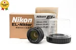 Mint Box Nikon El-nikkor 63MM F2.8 Enlarging Lens From Japan. Fixed Price $144.99.