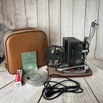 Vintage Bolex Paillard M8 8MM Film Projector W/hard Case, Power Cord - Excellent. Fixed Price $199.00.