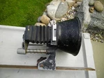 Antique 1916 Elwood Pattern Wks 4X 5 Negative Photographic Camera Enlarger. Fixed Price $129.99.