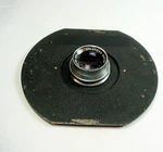 Wollensak 135MM F/4.5 Enlarging Raptar On Omega 4X5 Board Nice Glass $40. Fixed Price $40.00.