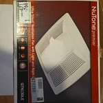 Nutone Premier QTN130E Quiet Ceiling Bathroom Exhaust Fan. Fixed Price $104.50.