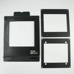 Omega D5500 Enlarger - Negative Carrier Holder Size W/ 4X5" Cut Mask. Fixed Price $139.99.
