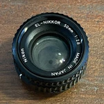 Vintage Nikon El-nikor 1:2.8 / 50MM Enlarging Lens. Fixed Price $20.00.