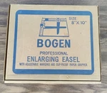Bogen Professional Enlarging Easel 8X10 Darkroom Photo Printing Adjustable. Fixed Price $48.00.