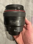 Canon Ef 85MM F/1.2L Ii Usm Lens Full Frame Prime + Cpl Filter. Fixed Price $599.99.
