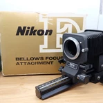 Nikon PB-6M Bellows Focusing Attachment Black W/box Japan Top Mint #1112C. Fixed Price $179.49.